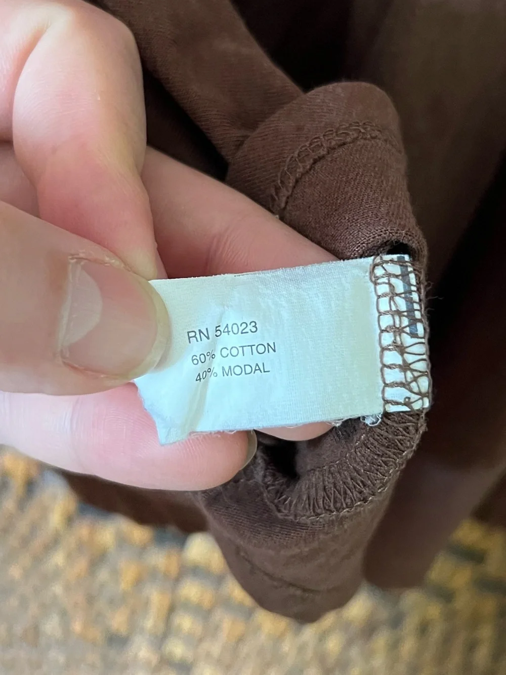 S Gap Cotton Brown Skirt